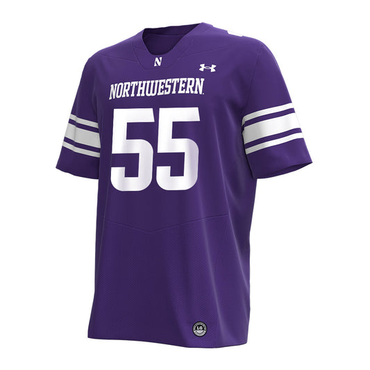 Northwestern - NCAA Football : Dylan Roberts - Under Armour® Football Jersey-0
