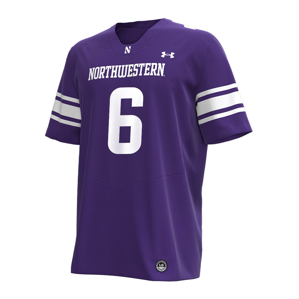 Northwestern - NCAA Women's Soccer : Keira Kemmerley - Under Armour® Football Jersey-0