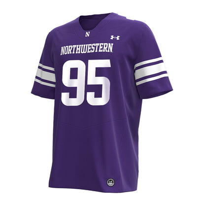 Northwestern - NCAA Football : Mason Mayne - Under Armour® Football Jersey-0