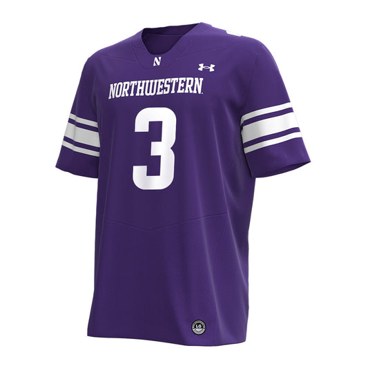 Northwestern - NCAA Women's Soccer : Maddie Finnerty - Under Armour® Football Jersey-0