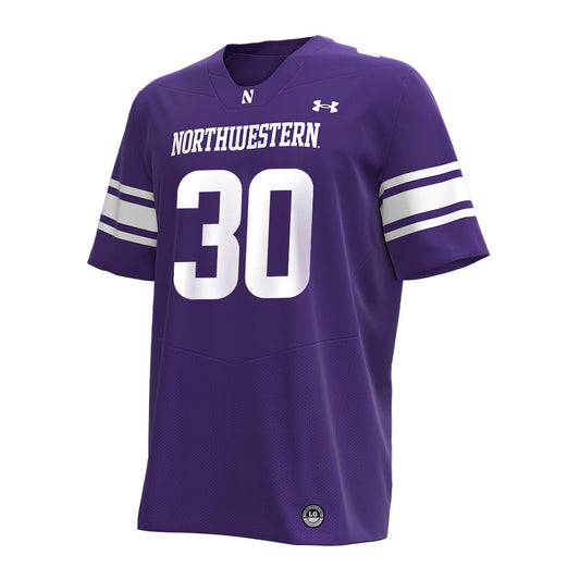 Northwestern - NCAA Women's Lacrosse : Noel Cumberland - Under Armour® Football Jersey-0