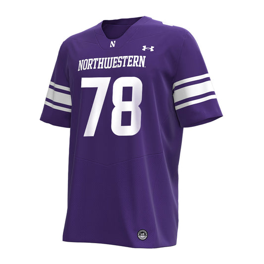 Northwestern - NCAA Football : Landon Lauter - Under Armour® Football Jersey-0