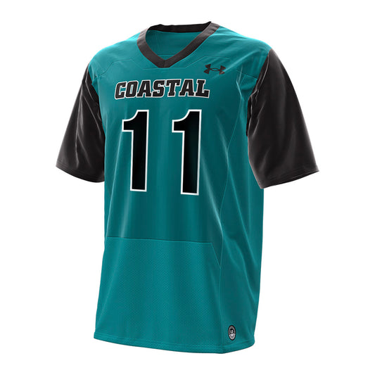 Coastal Carolina - NCAA Football : Braxton Starnes - Under Armour® Football Jersey-0