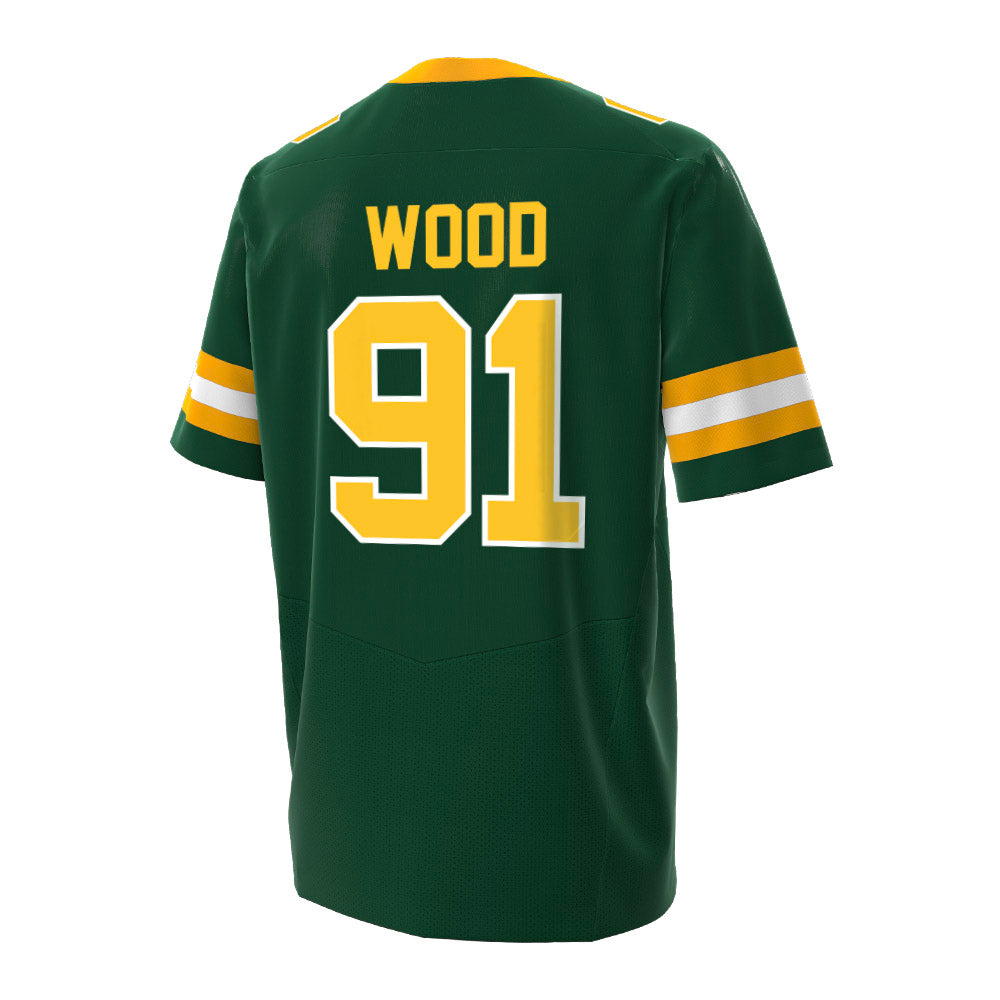 NDSU - NCAA Football : Ethan Wood - North Dakota State University Football Jersey-UnderArmour-1