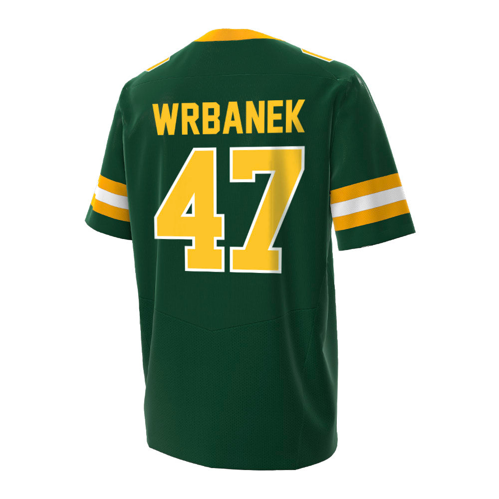 NDSU - NCAA Football : Jacob Wrbanek - North Dakota State University Football Jersey-UnderArmour-1