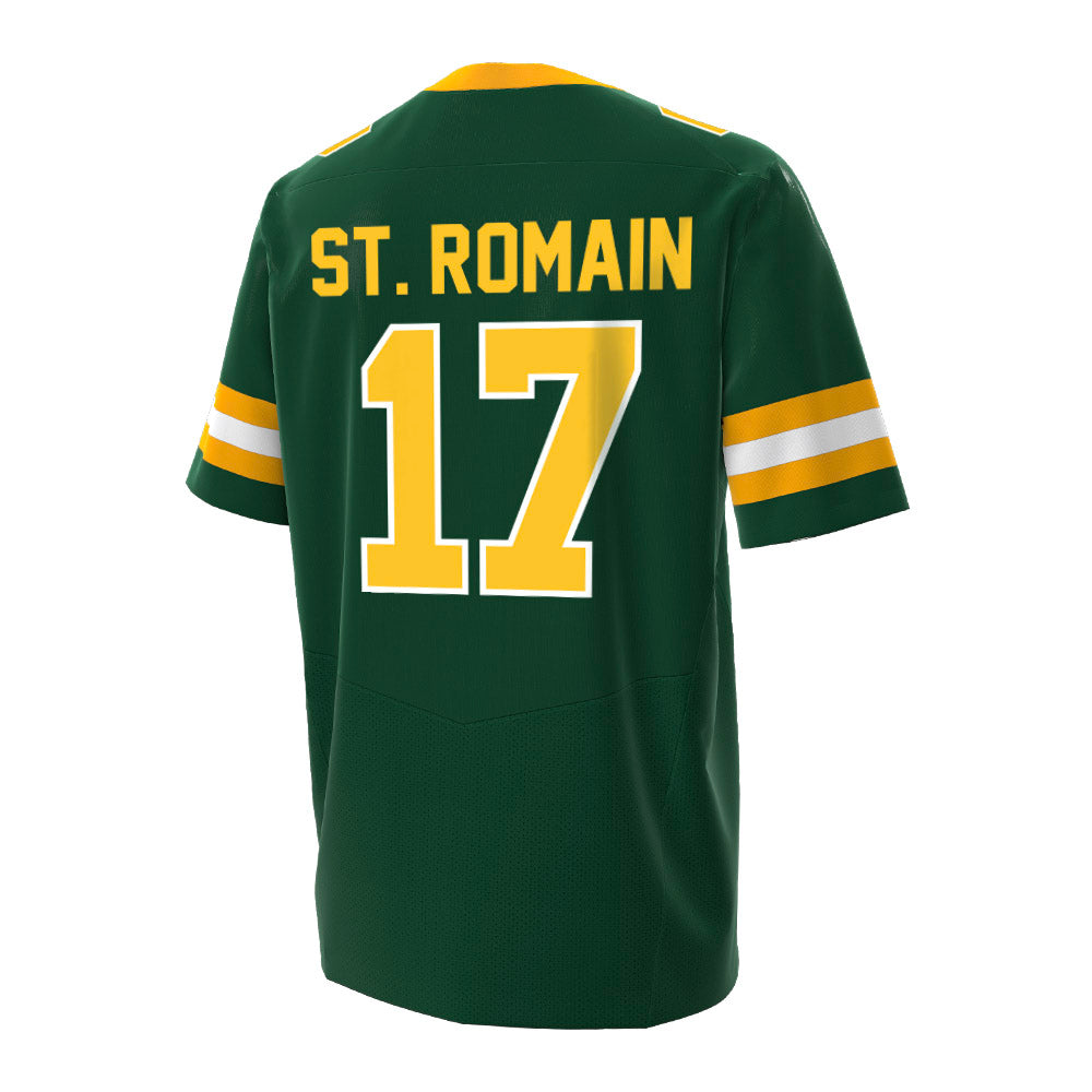 NDSU - NCAA Football : Isiah St. Romain - North Dakota State University Football Jersey-UnderArmour-1