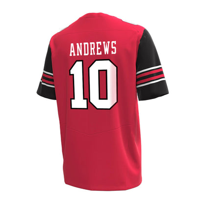 Utah - NCAA Football : Hunter Andrews - Under Armour® Football Jersey-1