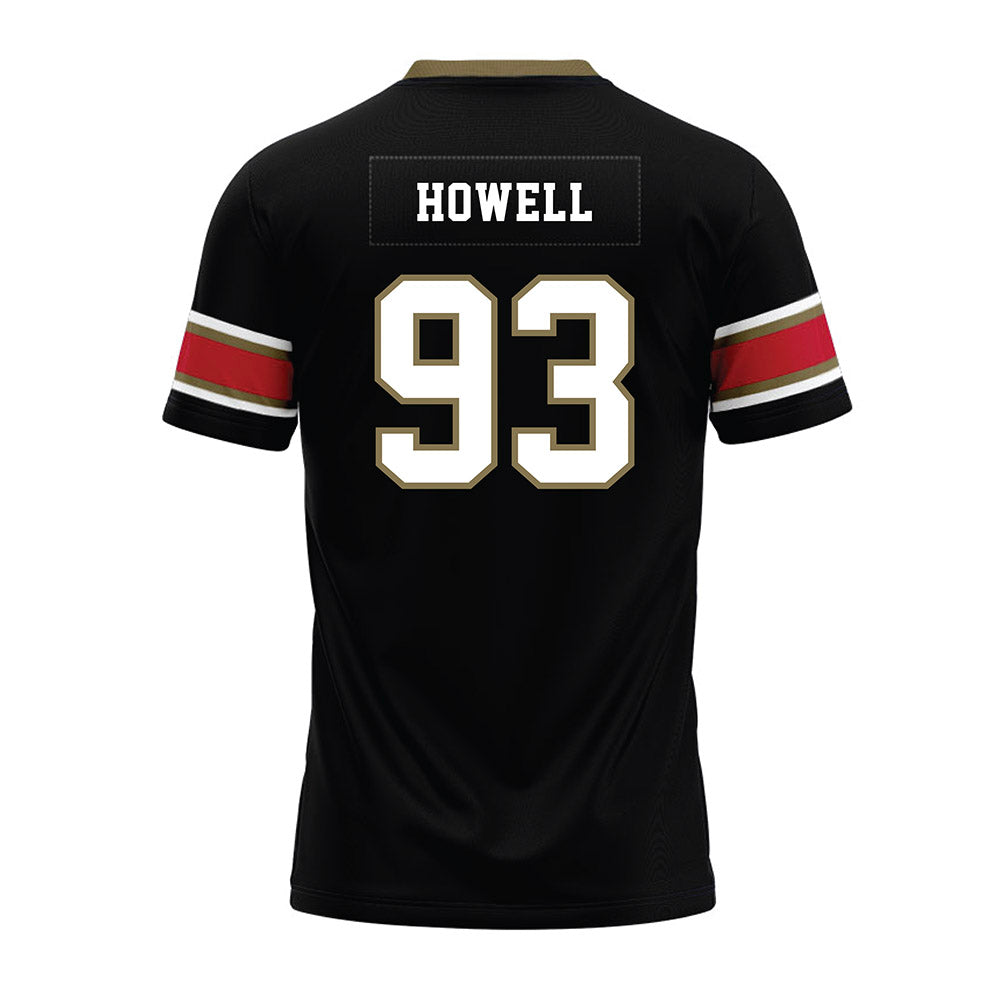 Miami of Ohio - NCAA Football : Logan Howell - Black Premium Football Jersey-1