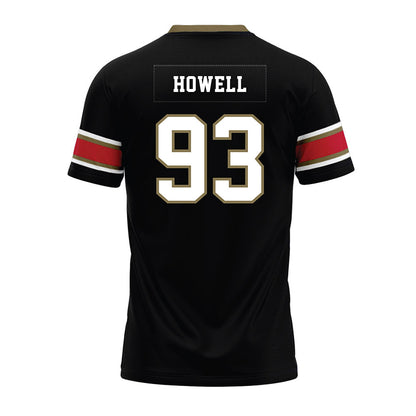Miami of Ohio - NCAA Football : Logan Howell - Black Premium Football Jersey-1