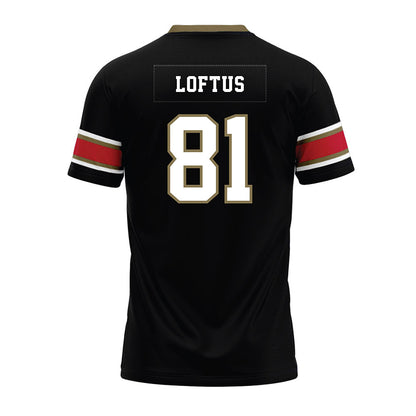 Miami of Ohio - NCAA Football : Brendan Loftus - Black Premium Football Jersey-1