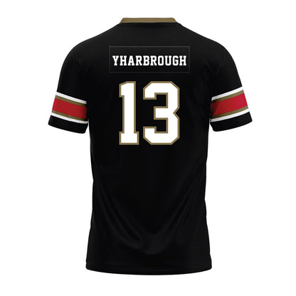 Miami of Ohio - NCAA Football : Desmon Yharbrough - Black Premium Football Jersey-1