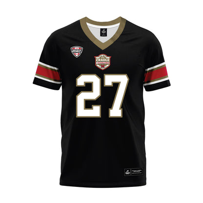 Miami of Ohio - NCAA Football : London Vickroy - Black Premium Football Jersey-0