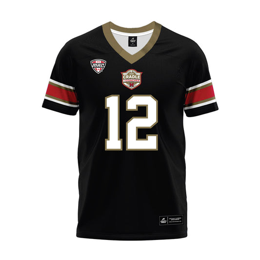 Miami of Ohio - Football Alumni : Corban Hondru - Black Premium Football Jersey-0