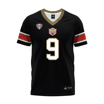 Miami of Ohio - NCAA Football : Javon Hammonds - Black Premium Football Jersey-0