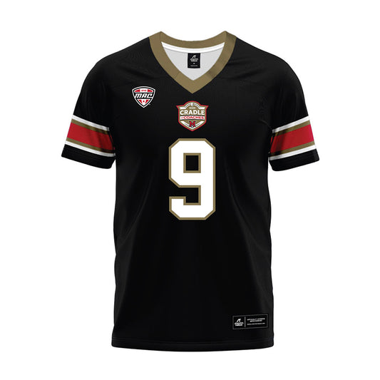 Miami of Ohio - NCAA Football : Javon Hammonds - Black Premium Football Jersey-0