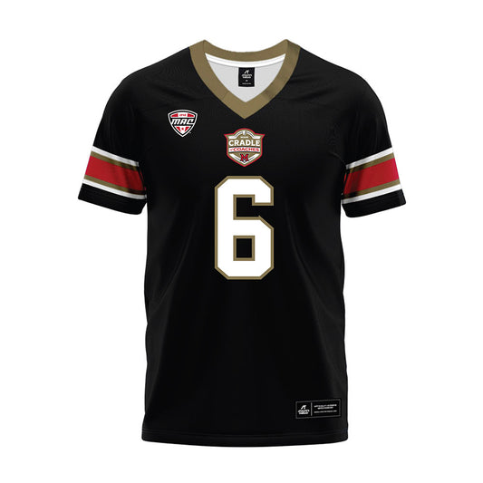 Miami of Ohio - Football Alumni : Jordan Brunson - Black Premium Football Jersey-0
