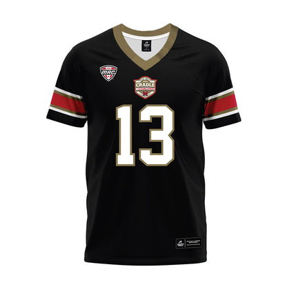 Miami of Ohio - NCAA Football : Thomas Gotkowski - Black Premium Football Jersey-0