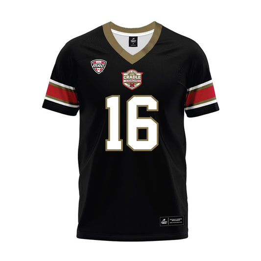 Miami of Ohio - NCAA Football : David McComb - Black Premium Football Jersey-0