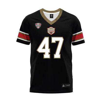 Miami of Ohio - NCAA Football : Brach Rice - Black Premium Football Jersey-0