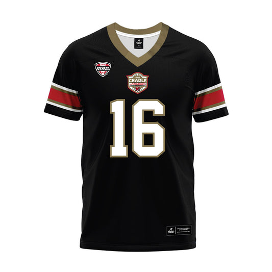Miami of Ohio - NCAA Football : Christian McKinney - Black Premium Football Jersey-0