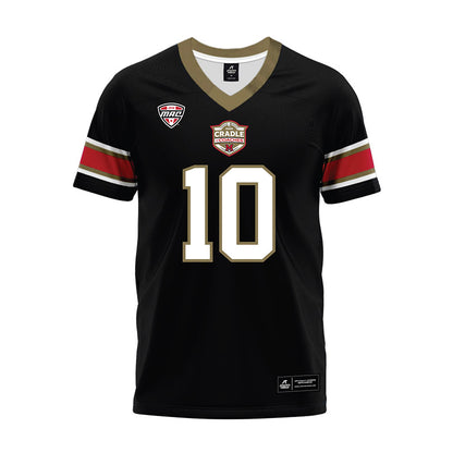 Miami of Ohio - NCAA Football : Jermaine Agee - Black Premium Football Jersey-0