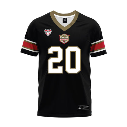 Miami of Ohio - NCAA Football : Ian Tepas - Black Premium Football Jersey-0