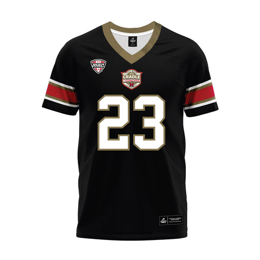 Miami of Ohio - NCAA Football : Isaiah Harris - Black Premium Football Jersey-0