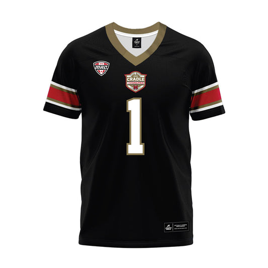 Miami of Ohio - NCAA Football : Dillon Tatum - Black Premium Football Jersey-0
