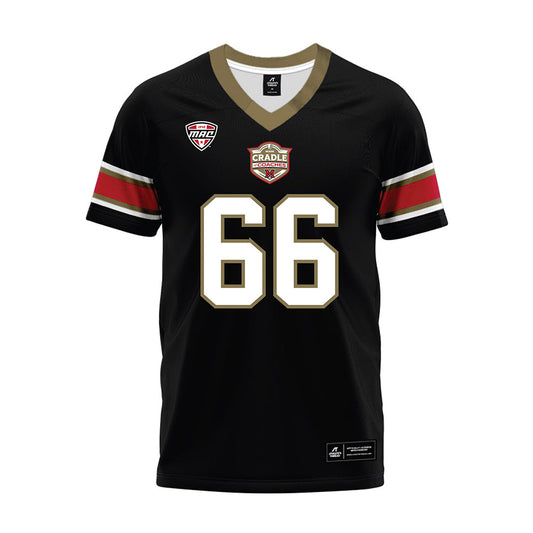 Miami of Ohio - NCAA Football : Dominik Kosznicki - Black Premium Football Jersey-0