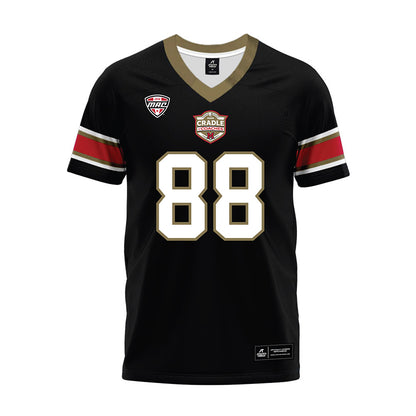 Miami of Ohio - NCAA Football : CJ Castner - Black Premium Football Jersey-0
