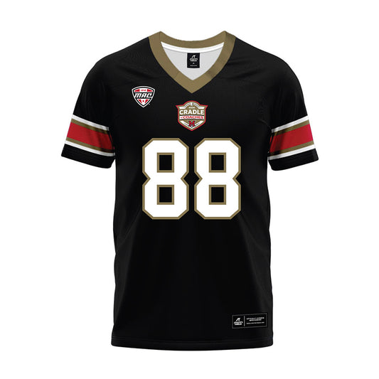 Miami of Ohio - NCAA Football : CJ Castner - Black Premium Football Jersey-0
