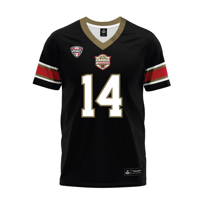 Miami of Ohio - NCAA Football : William Pressley - Black Premium Football Jersey-0