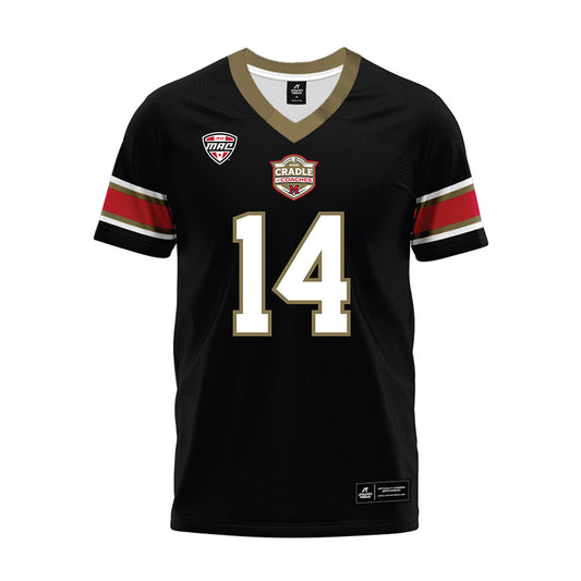 Miami of Ohio - NCAA Football : William Pressley - Black Premium Football Jersey-0