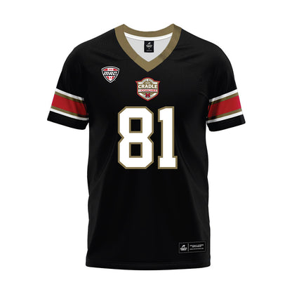 Miami of Ohio - NCAA Football : Brendan Loftus - Black Premium Football Jersey-0