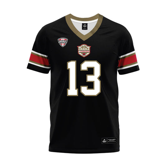 Miami of Ohio - NCAA Football : Desmon Yharbrough - Black Premium Football Jersey-0