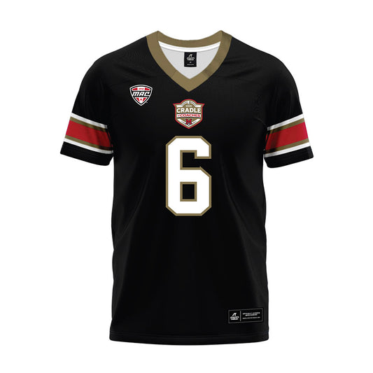 Miami of Ohio - NCAA Football : Caleb Heavner - Black Premium Football Jersey-0