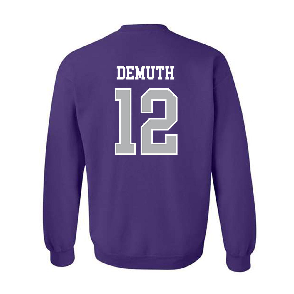SBU - NCAA Women's Volleyball : Marissa Demuth - Classic Shersey Crewneck Sweatshirt-1