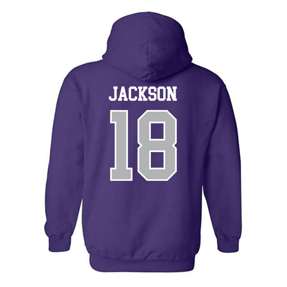 SBU - NCAA Softball : Talyn Jackson - Classic Shersey Hooded Sweatshirt-1