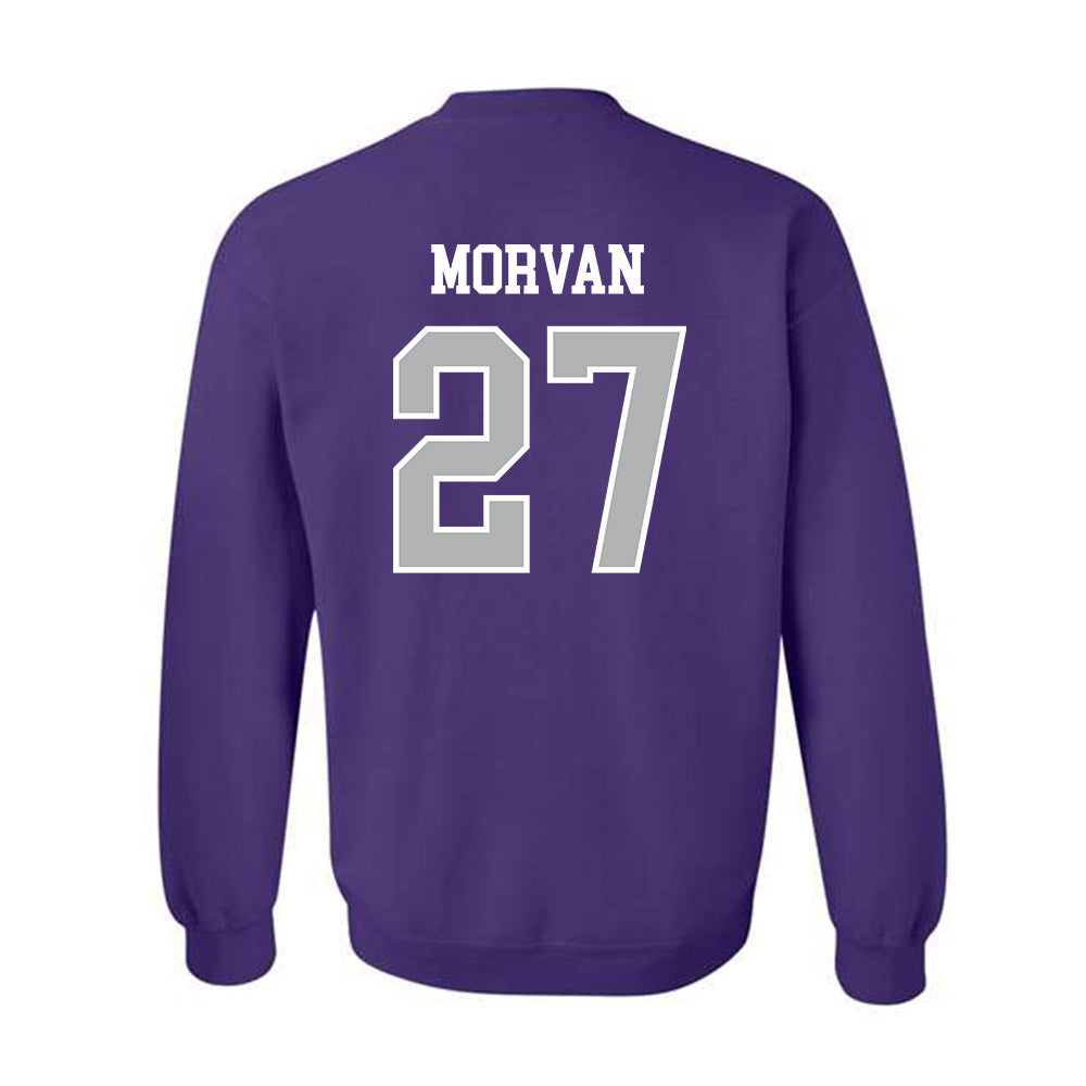 SBU - NCAA Men's Soccer : Ugo Morvan - Classic Shersey Crewneck Sweatshirt-1