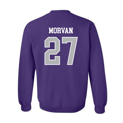 SBU - NCAA Men's Soccer : Ugo Morvan - Classic Shersey Crewneck Sweatshirt-1