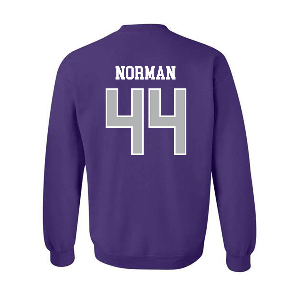 SBU - NCAA Baseball : Caden Norman - Classic Shersey Crewneck Sweatshirt-1
