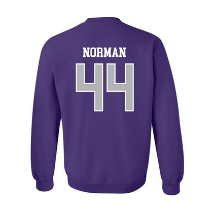 SBU - NCAA Baseball : Caden Norman - Classic Shersey Crewneck Sweatshirt-1