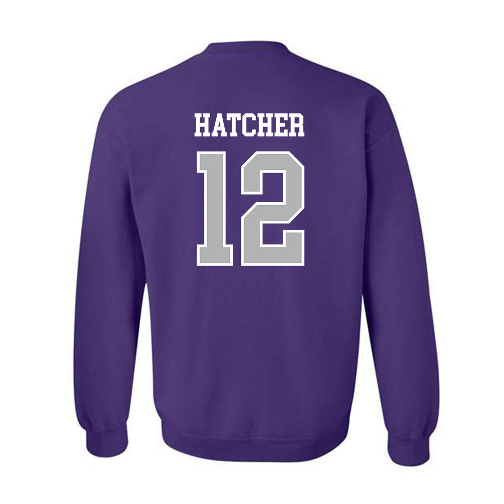SBU - NCAA Football : Nathan Hatcher - Classic Shersey Crewneck Sweatshirt-1
