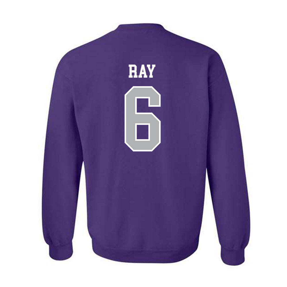 SBU - NCAA Baseball : Ryan Ray - Classic Shersey Crewneck Sweatshirt-1