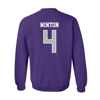 SBU - NCAA Softball : Ava Minton - Classic Shersey Crewneck Sweatshirt-1