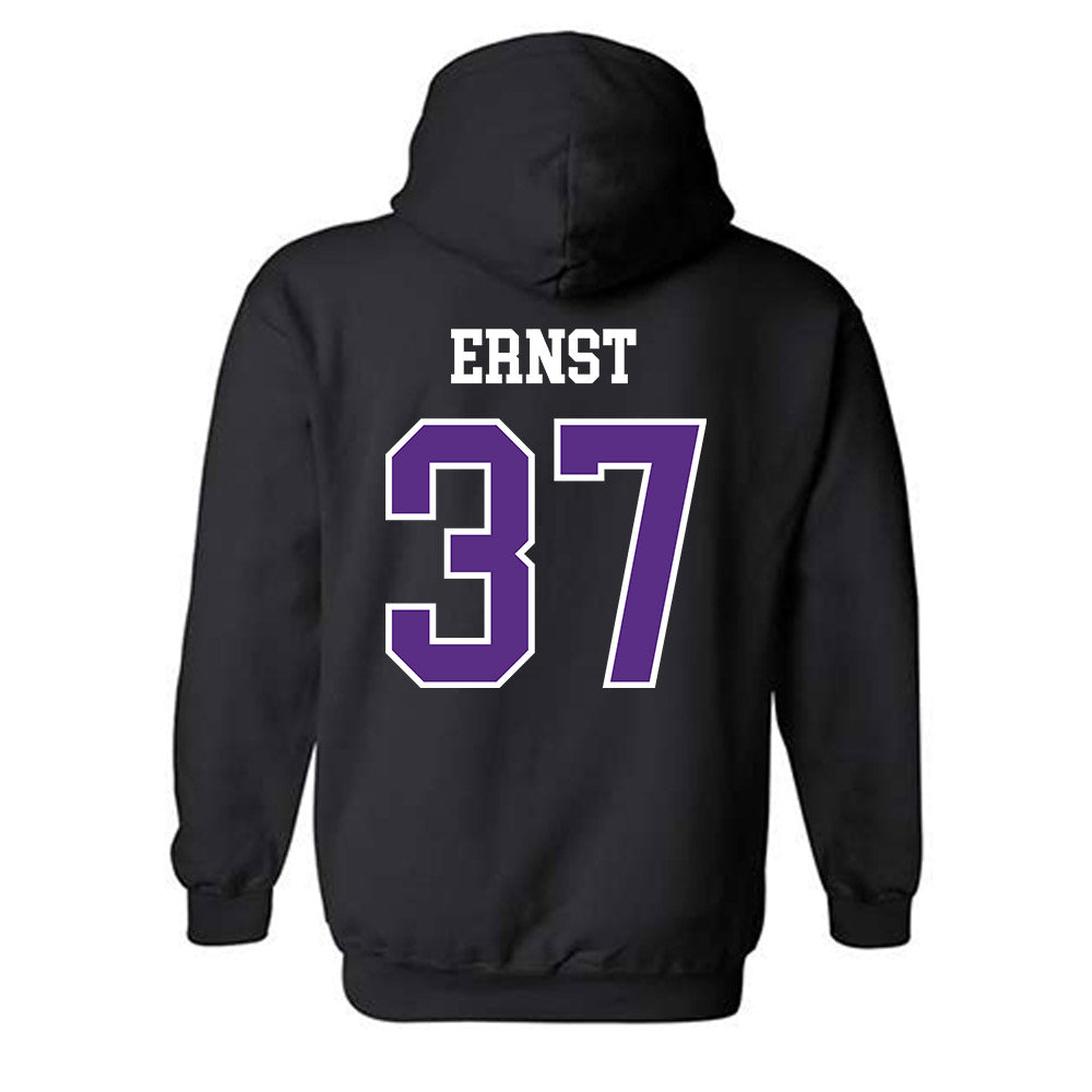 SBU - NCAA Football : Braxton Ernst - Classic Shersey Hooded Sweatshirt-1