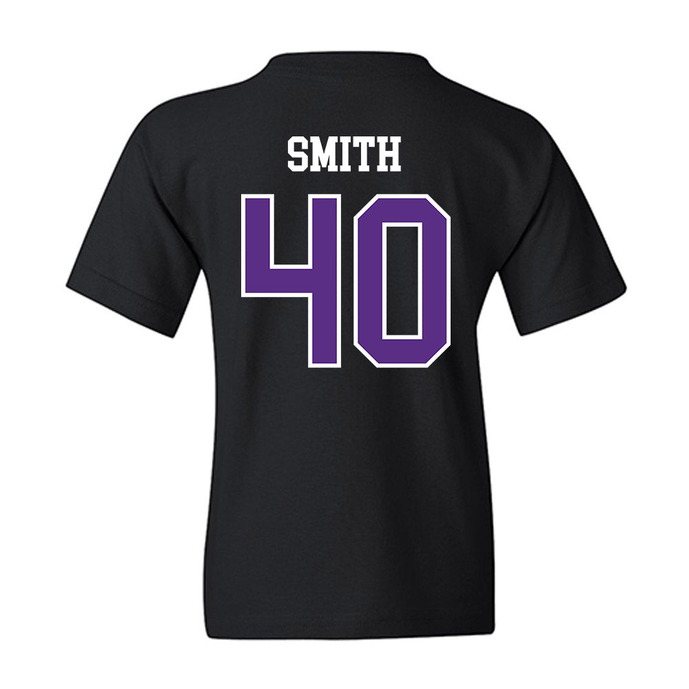 SBU - NCAA Football : Finn Smith - Classic Shersey Youth T-Shirt-1