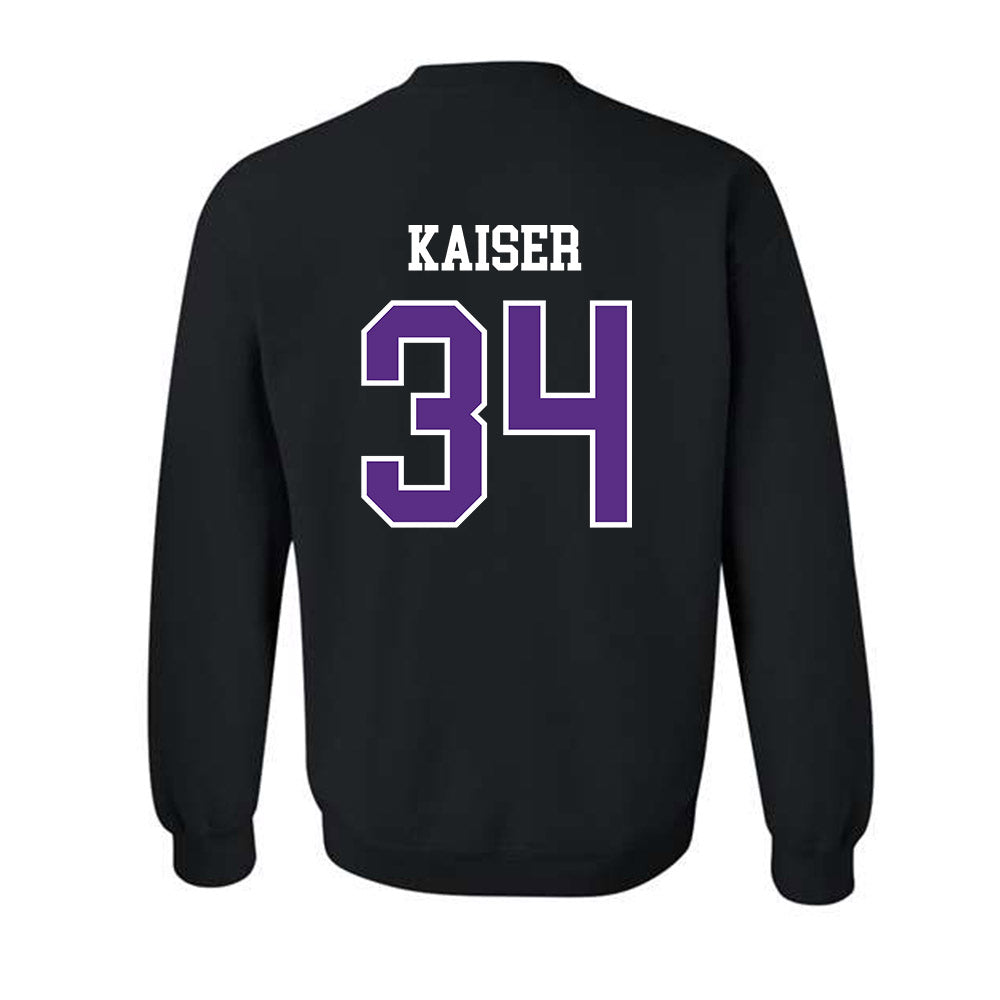 SBU - NCAA Baseball : Ryne Kaiser - Classic Shersey Crewneck Sweatshirt-1