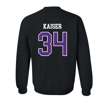 SBU - NCAA Baseball : Ryne Kaiser - Classic Shersey Crewneck Sweatshirt-1