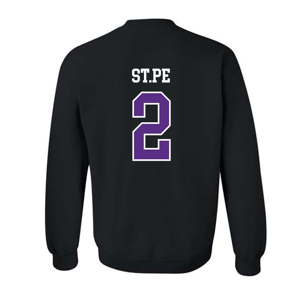 SBU - NCAA Baseball : Matthew St.Pe - Classic Shersey Crewneck Sweatshirt-1